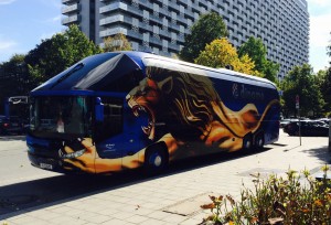 Bus Dinamo Zagreb München Löwe